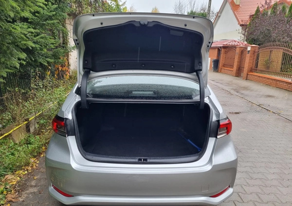 Toyota Corolla cena 86300 przebieg: 40000, rok produkcji 2021 z Warszawa małe 46